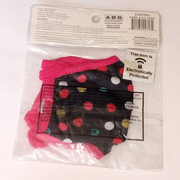 🎯 10 for $10 / Kids Polka Dot Face Mask - Picture 4 of 5